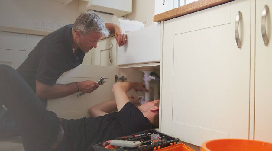 Professional burst pipe repair services in Hilbert, WI
